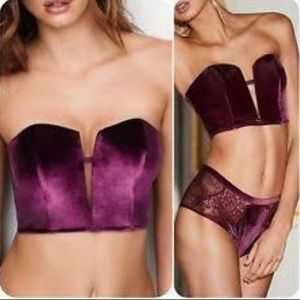 Victoria Secret Velvet Corset